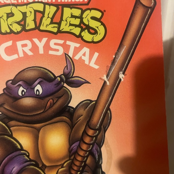 Vintage 1990 TMNT The Magic Crystal Teenage Mutant Ninja Turtles Storybook - Picture 11 of 12